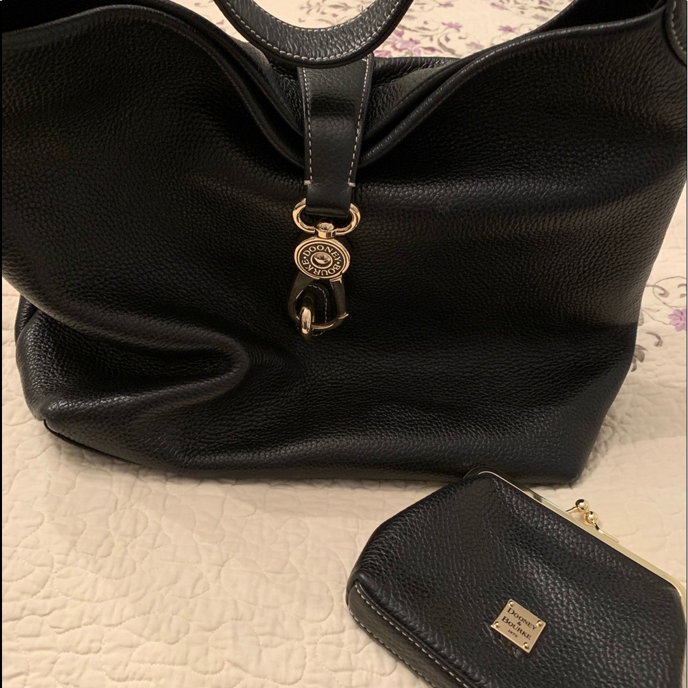 Dooney & Bourke Handbag w/ Matching Coin Purse